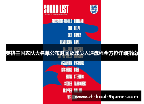 英格兰国家队大名单公布时间及球员入选流程全方位详细指南 英格兰国家队大名单公布时间及球员入选流程全方位详细指南